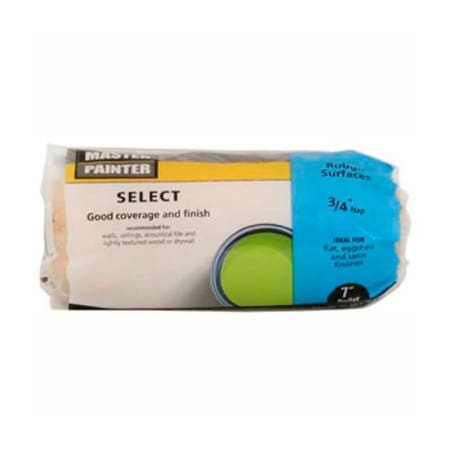 General Paint Master Painter 7" Select Roller Cover, 3/4" Nap, Knit, Rough - 698102